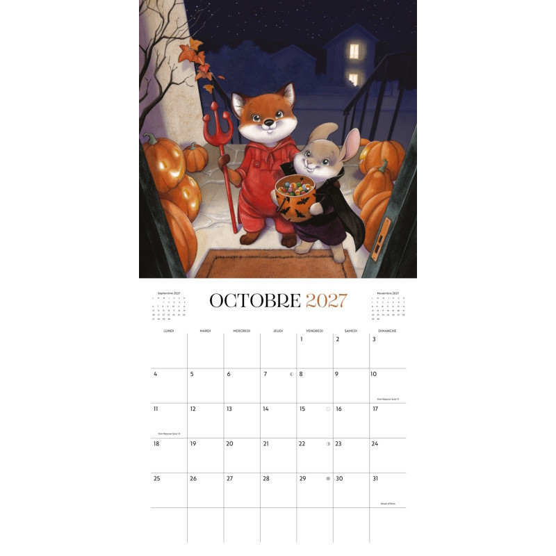 Julie Mellan - Calendrier 2027 (précommande)