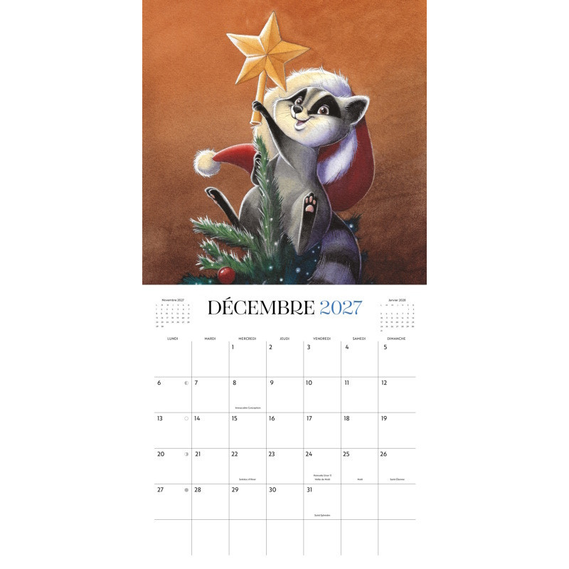 Julie Mellan - Calendrier 2027 (précommande)