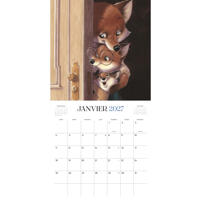 Julie Mellan - Calendrier 2027 (précommande)