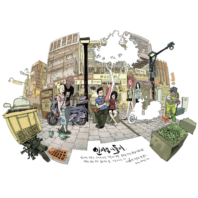 Dongho Kim - Urban Sketch Collection (Pack)