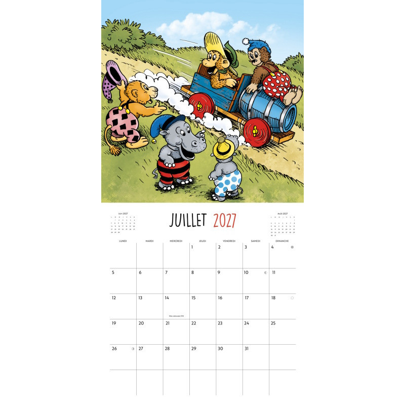 Petzi en Suisse - 2027 Calendar (FR) (preorder)