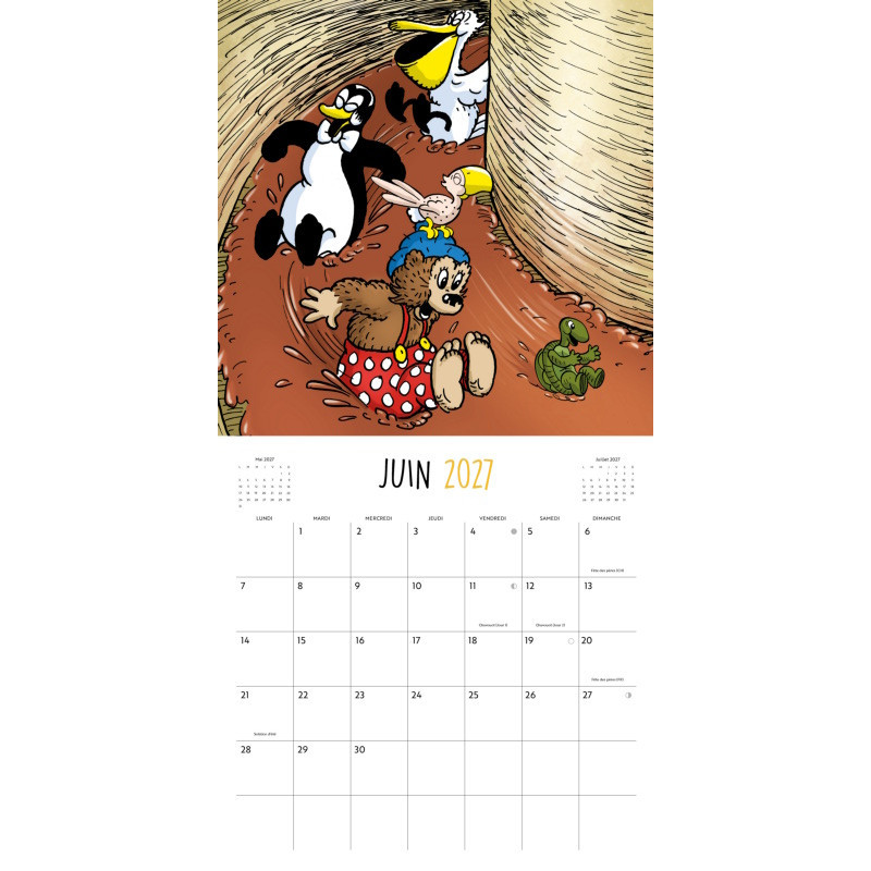 Petzi en Suisse - Calendrier 2027 (précommande)