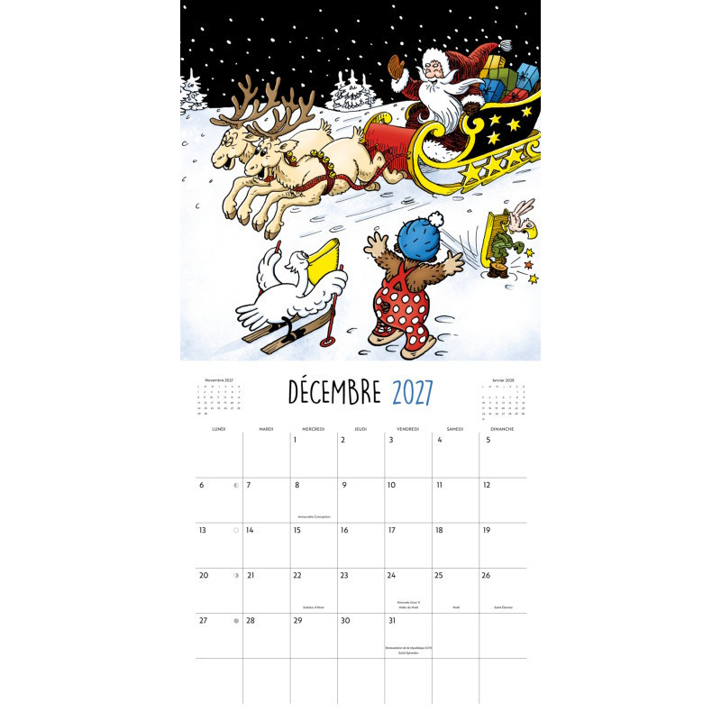 Petzi en Suisse - 2027 Calendar (FR) (preorder)