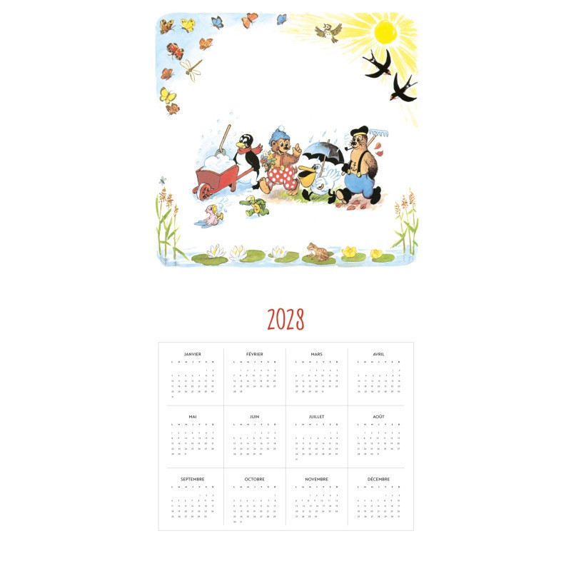 Petzi en Suisse - Calendrier 2027 (précommande)