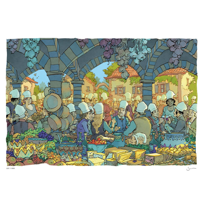 Servain - "The Banquet" - Fine art print (numbered & signed) (preorder)
