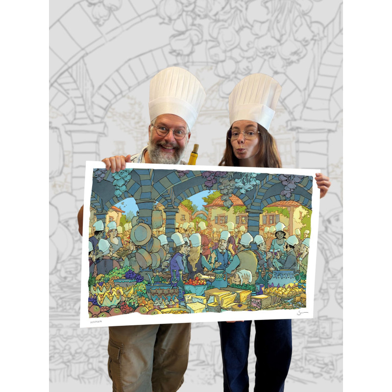 Servain - "Le Banquet" - Tirage d'art (numéroté & signé) (précommande)