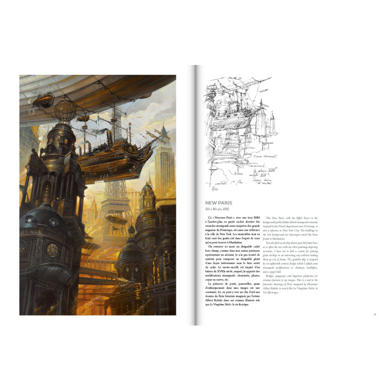 Steam Lines - The Art of Didier Graffet (with signature + 2 art prints) (preorder)