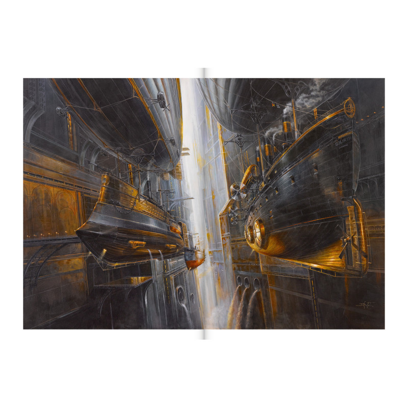 Steam Lines - The Art of Didier Graffet (with signature + 2 art prints) (preorder)