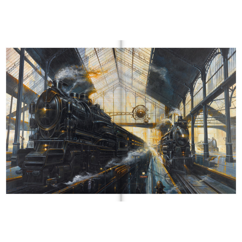 Steam Lines - The Art of Didier Graffet (with signature + 2 art prints) (preorder)