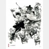 Kim Jung Gi - 'Bon appétit' print - 30 x 40 cm - Signed & Numbered (99 ex.)