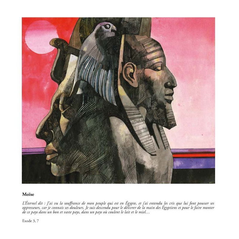 Sergio Toppi : Scènes de la Bible