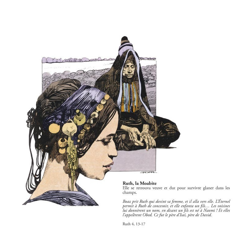Sergio Toppi : Scènes de la Bible