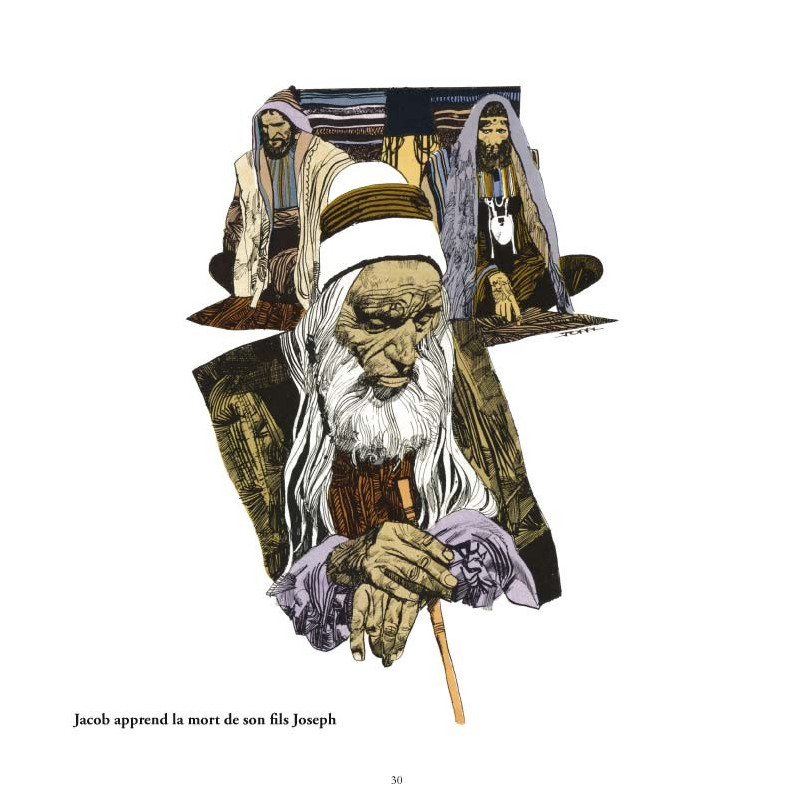 Sergio Toppi : Scènes de la Bible