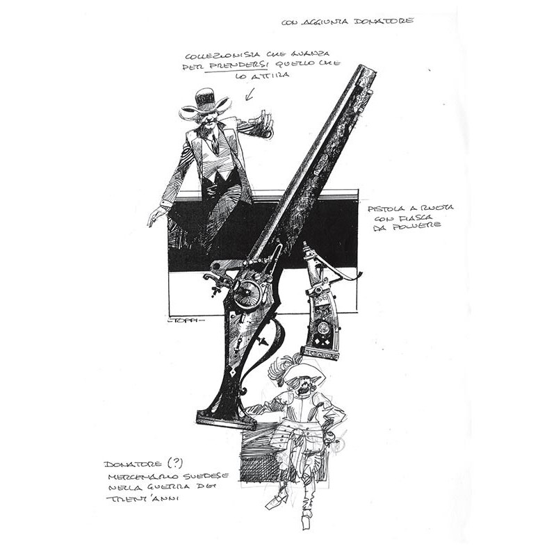 Sergio Toppi : Trait pour trait