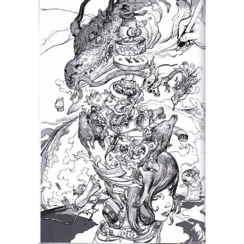 BIENTÔT DISPONIBLE Terada Katsuya + Kim Jung Gi Illustration Book [Version Anglaise]