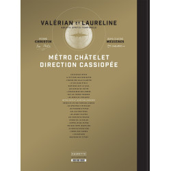 Métro Châtelet, direction Cassiopée  (Valérian) - Tirage de Luxe