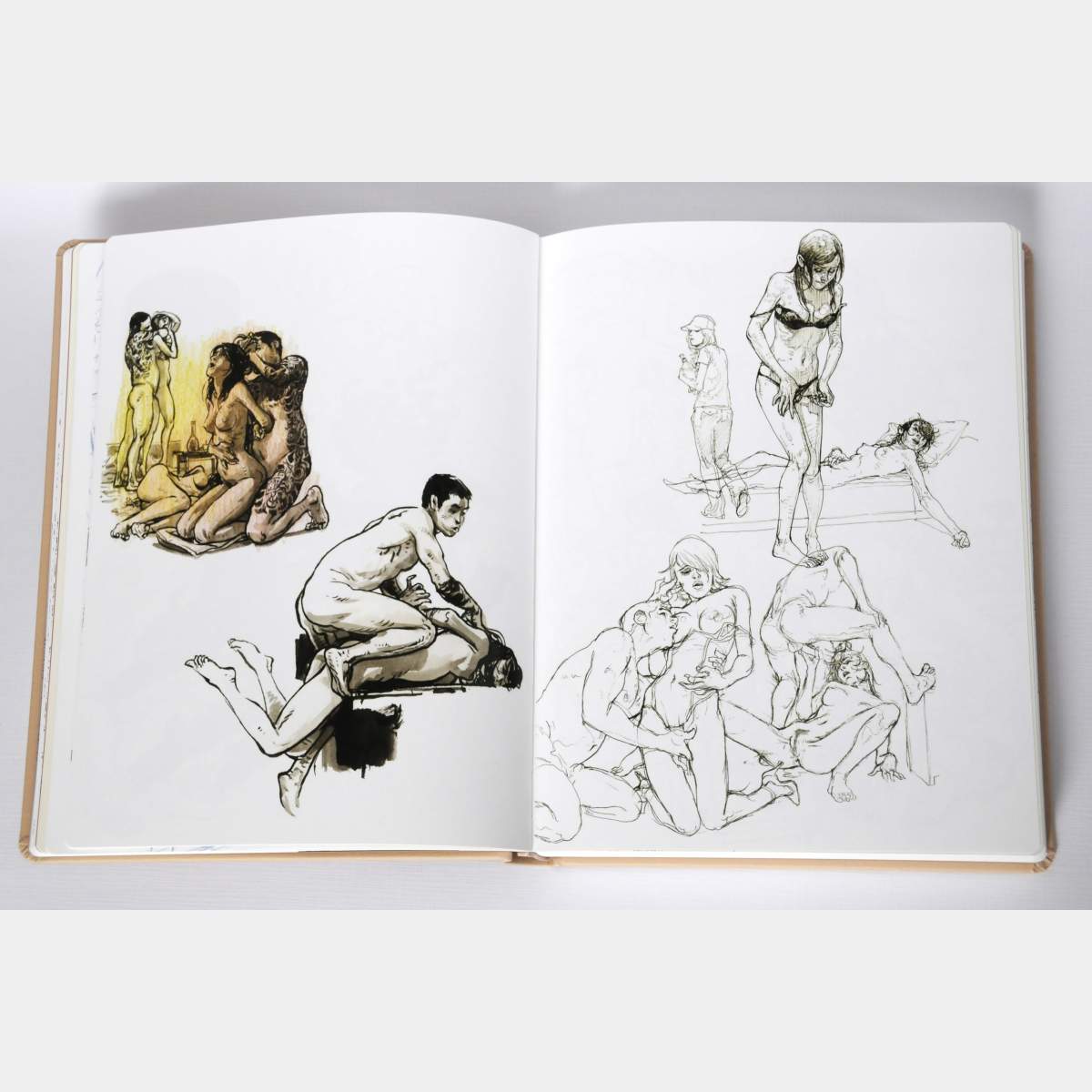 Erotic drawing book