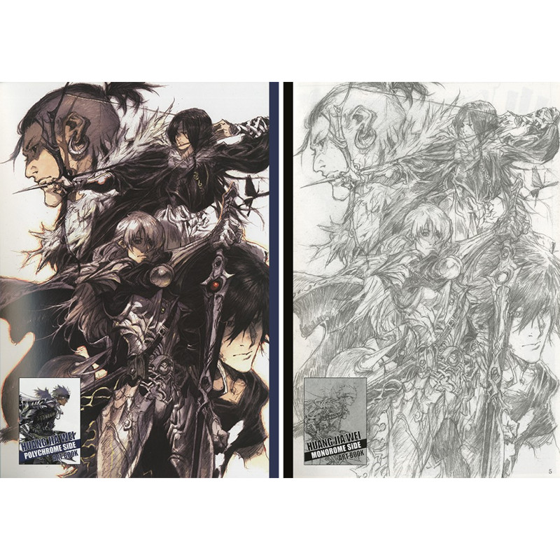 Huang Jia Wei - Monochrome + Polychrome Artbook