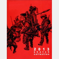 Kim Jung-Gi 2011 Sketch Collection Comic Manuscript Adult Hand