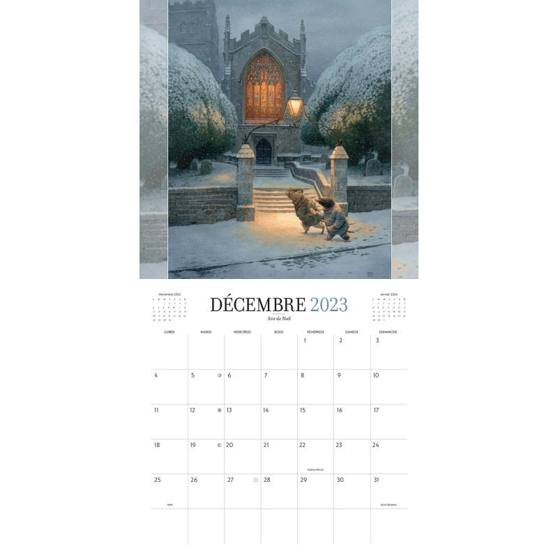 Chris Dunn - The Wind in the Willows Calendrier 2023 (Précommande)