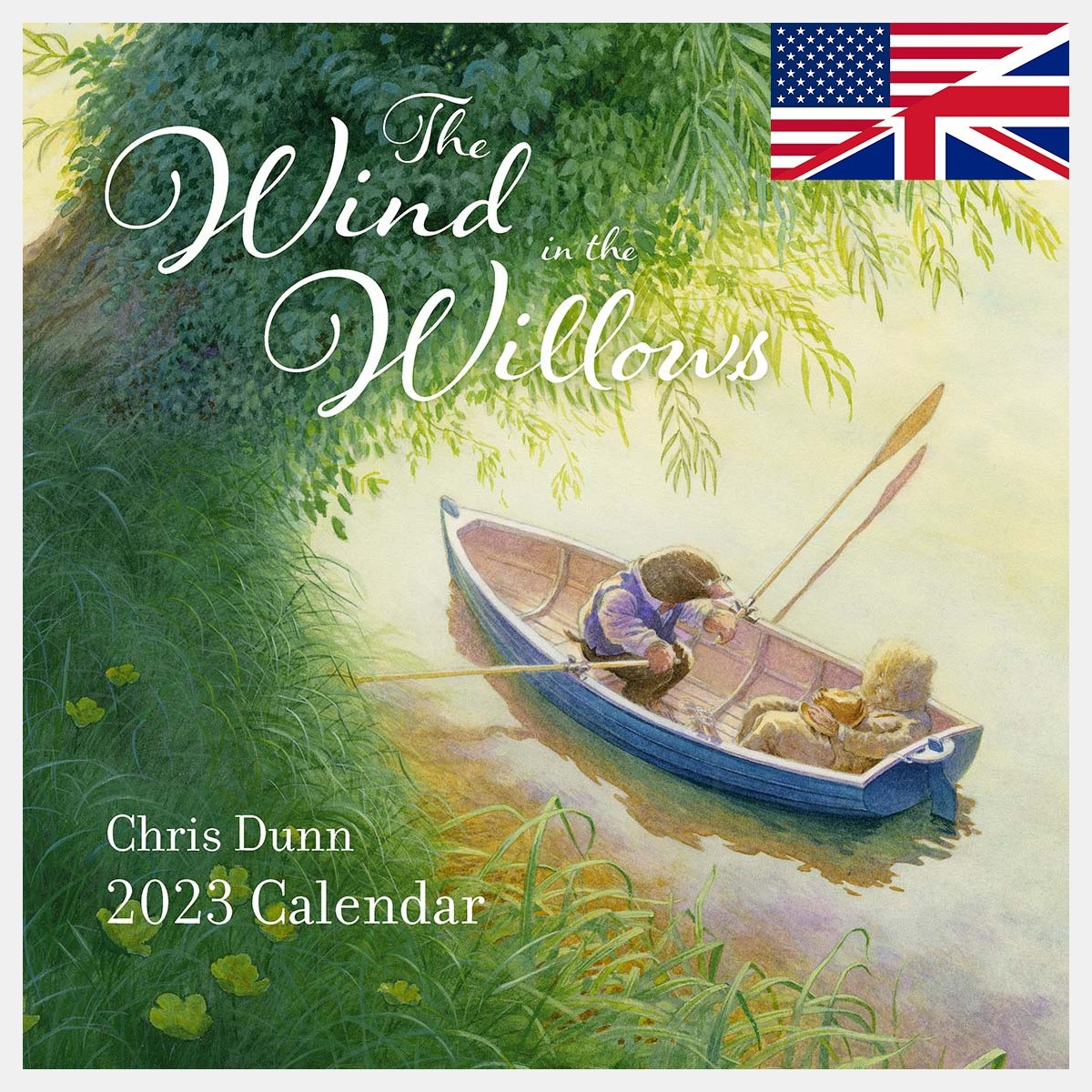 Chris Dunn - The Wind in the Willows Calendrier 2023 (Précommande - Anglais)