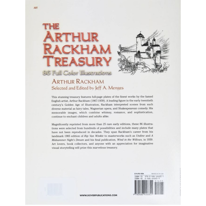 Arthur Rackham - The Arthur Rackham Treasury: 86 Full-Color Illustrations