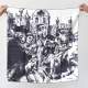 Kim Jung Gi - 100% Lyon silk scarf - Limited edition