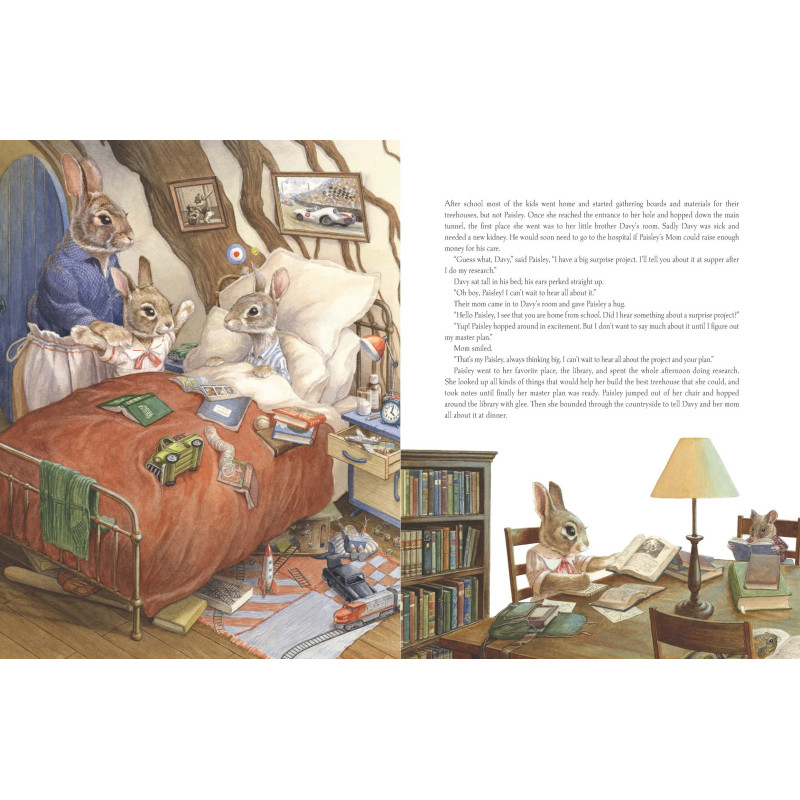 Dunn & Richardson - Paisley Rabbit and the Treehouse Contest (Anglais - précommande)