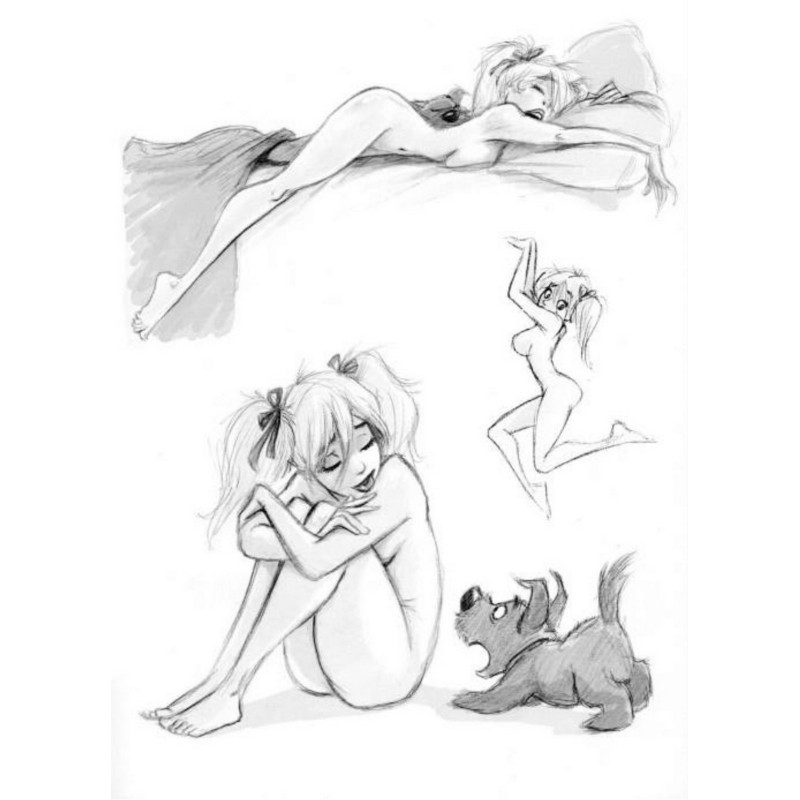 Dean Yeagle - Scribblings 3 - Signé (Anglais)