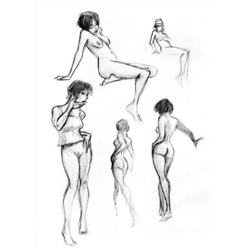 Dean Yeagle - Scribblings 3 - Signé (Anglais)