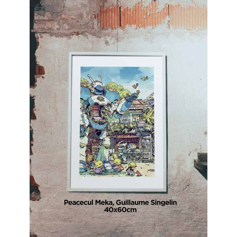 Guillaume Singelin - Peaceful Meka (Affiche)