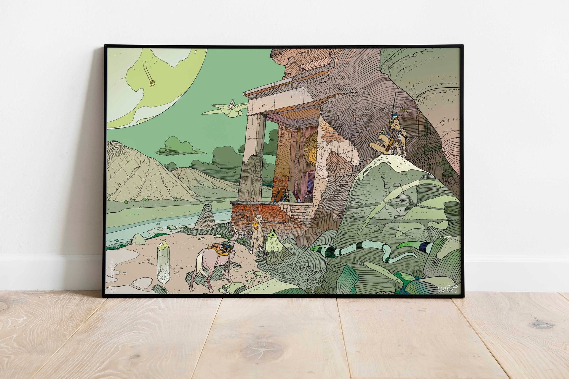 ARZAK: Der Raumvermesser by Moebius メビウス - 古本買取販売