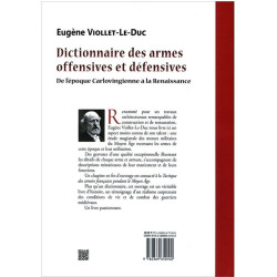 Dictionnaire des armes offensives et défensives (French)