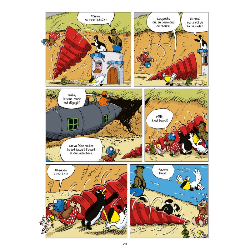Petzi voyage sous terre
