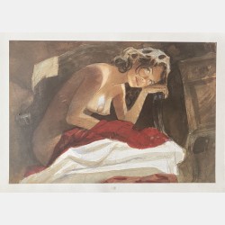 Jean-Pierre Gibrat - Jeanne nue (poster)