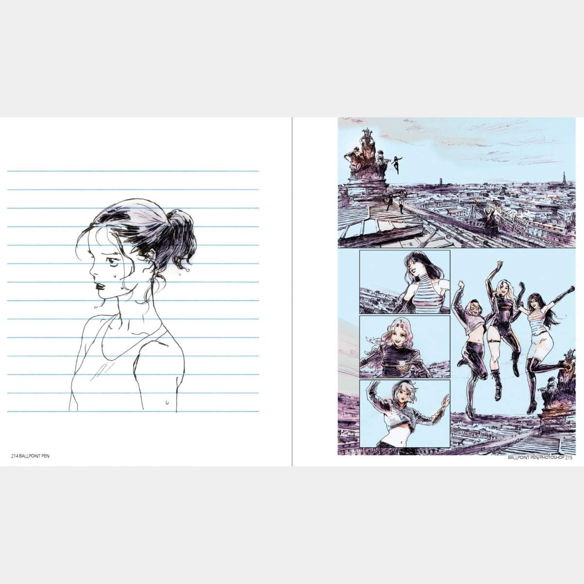 KIM JiSu - Miss Jisu Drawing Book vol. 1 - Liber Distri - Art books & More