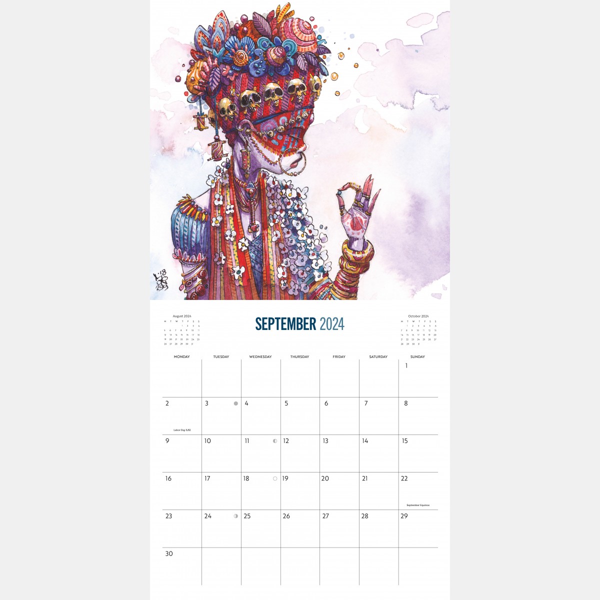 CALENDRIERS ILLUSTRÉS CRÉATION 2024