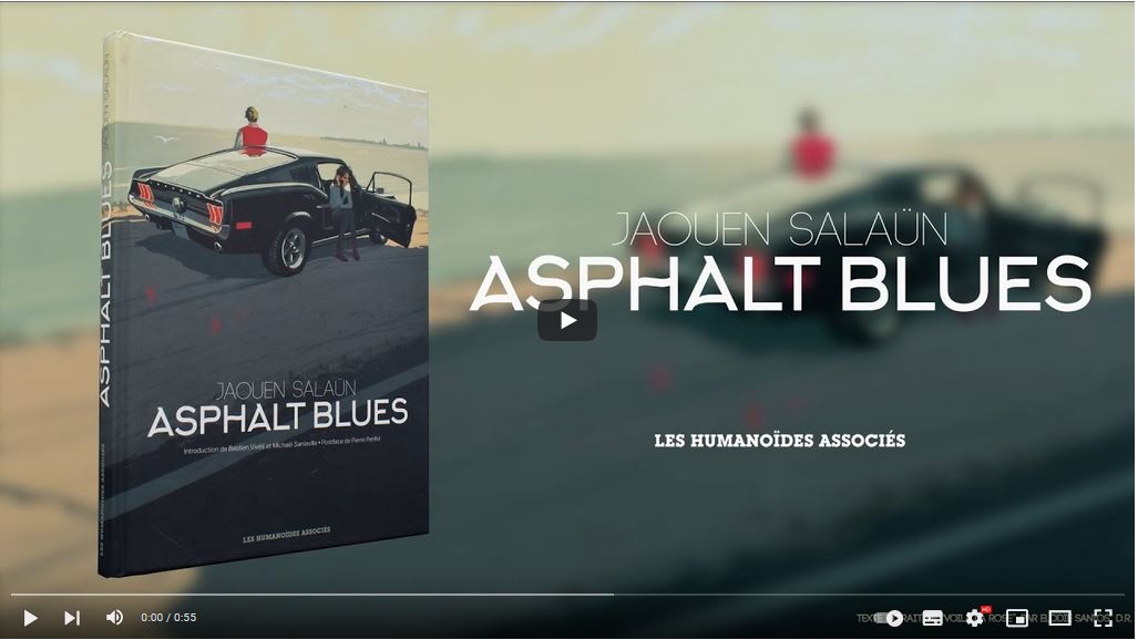Asphalt Blues, the Blues, Bande Dessinee, Illustrations, Fantasy art, Jaouen Salaun, Muscle Cars, Gearheads, Motorheads