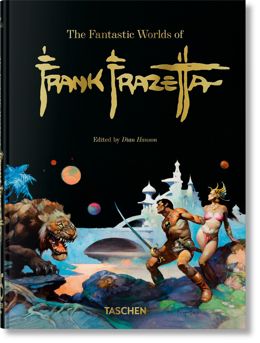 The Fantastic Worlds of Frank Frazetta - 45th Ed (Small Format)