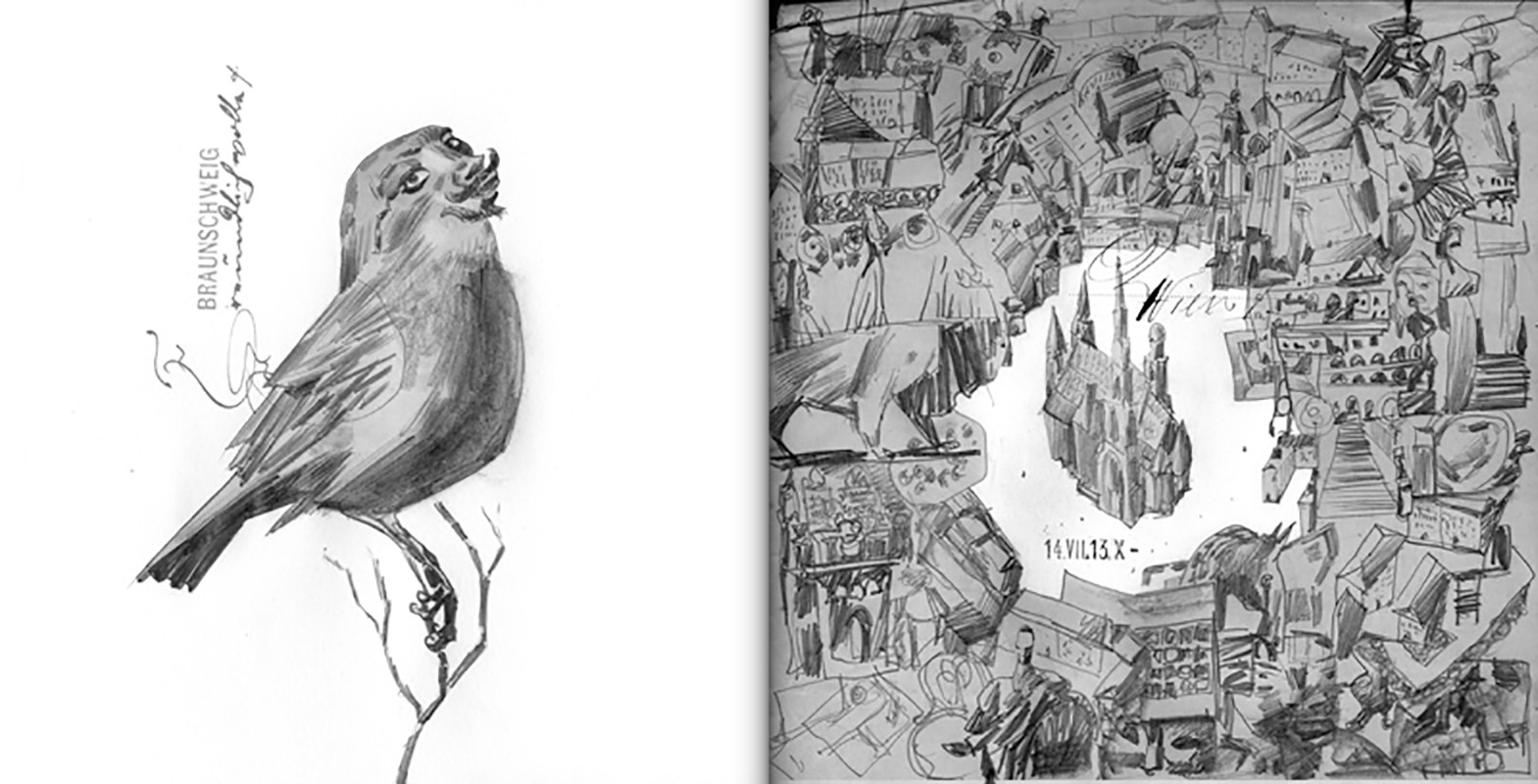 Dave McKean: Postcard from Vienna