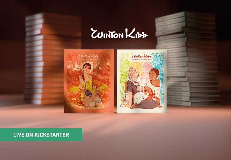 Winton Kidd: hardcover art book + comic book available on Kickstarter