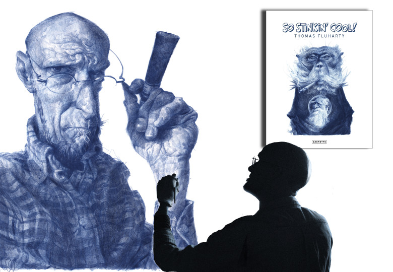 “So Stinkin' Cool!”, Thomas Fluharty's new art book!
