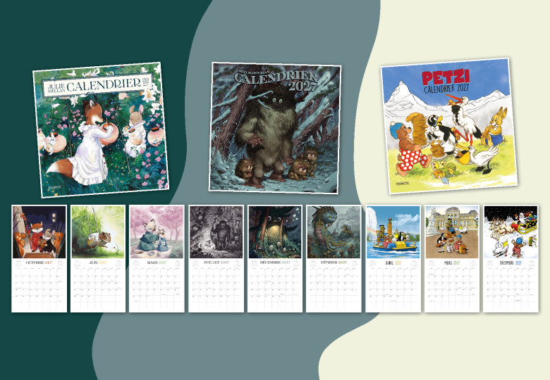 Get ready for 2027 with our three new calendars!