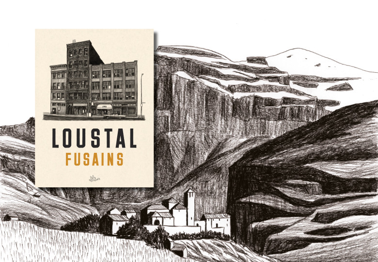 August Bookstore Releases: "Fusains" by Jacques de Loustal