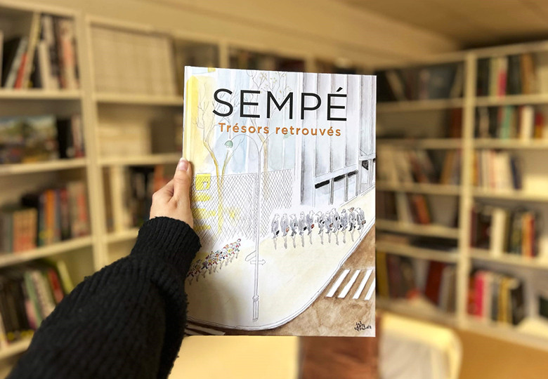 Check out Sempé's new monograph on LiberDistri