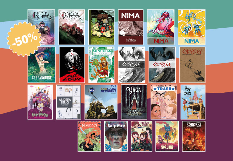 -50% sur tous les livres Spaceman Project !